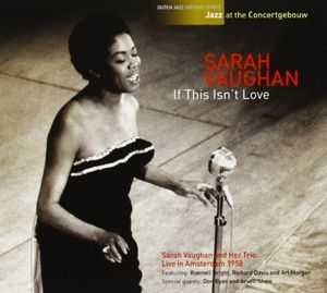 SARAH VAUGHAN / サラ・ヴォーン / IF THIS ISN'T LOVE / IF THIS ISN'T LOVE