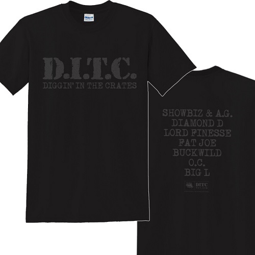 D.I.T.C. / D.I.T.C. T-SHIRT (BLACK-S)