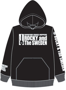 ROCKY & THE SWEDEN / BONG HIT! PULLOVER HOODIE/S