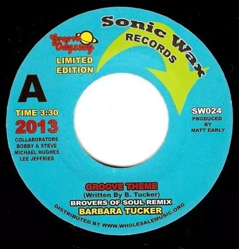 BARBARA TUCKER / バーバラ・タッカー / GROOVE THEME (7")