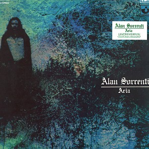 ALAN SORRENTI / アラン・ソレンティ / ARIA: LIMITED EDITION CLEAR GREEN COLOURED VINYL - 180g LIMITED VINYL/REMASTER