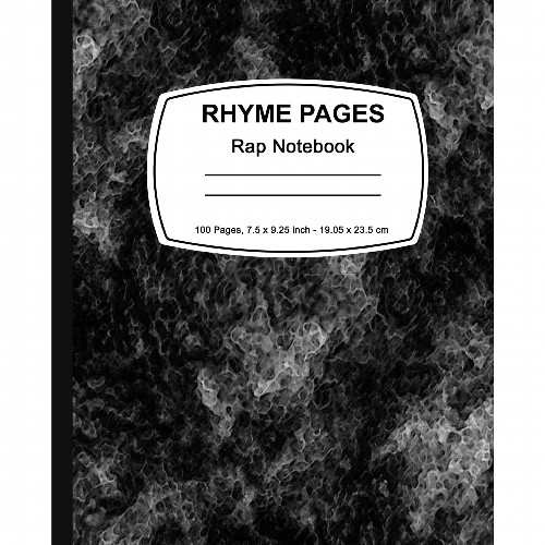 RHYME PAGES RAP NOTEBOOK / RHYME PAGES RAP NOTEBOOK