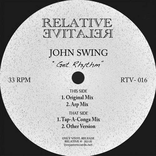 JOHN SWING    / GET RHYTHM