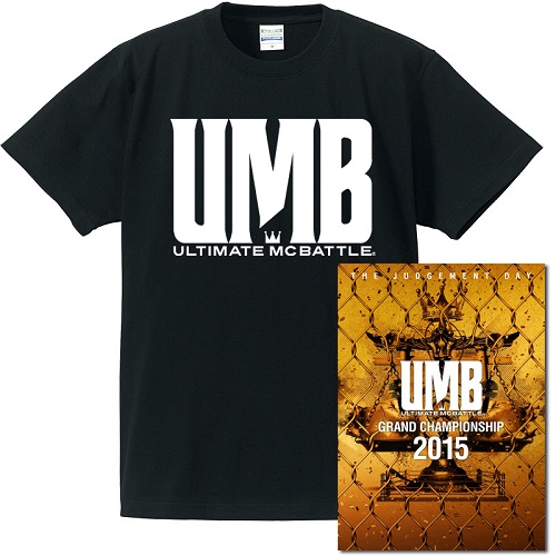 V.A.(LIBRA / ULTIMATE MC BATTLE -UMB-) / ULTIMATE MC BATTLE GRAND CHAMPIONSHIP 2015★ユニオン限定T-SHIRTS付セットSサイズ 