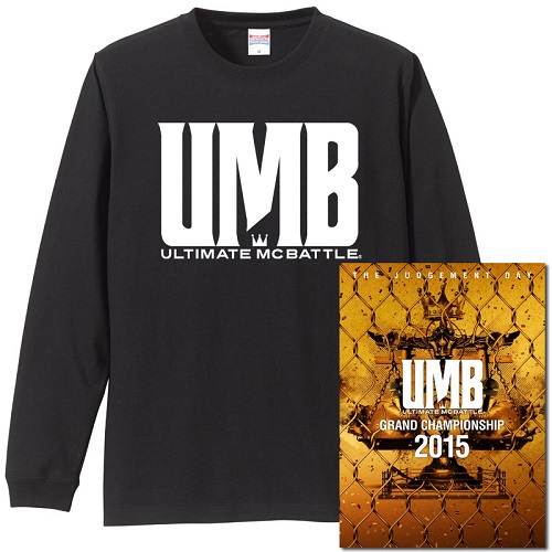 V.A.(LIBRA / ULTIMATE MC BATTLE -UMB-) / ULTIMATE MC BATTLE GRAND CHAMPIONSHIP 2015★ユニオン限定ロングスリーブ付セットSサイズ 
