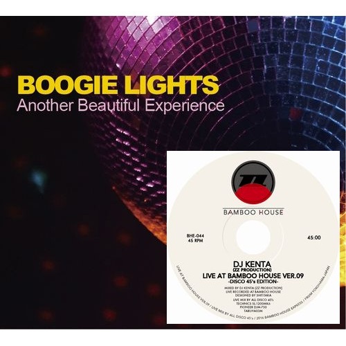 DJ KENTA (ZZ PRO) / BOOGIE LIGHTS -Another Beautiful Experience-★ディスクユニオン限定2CDセット