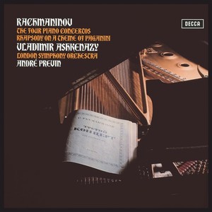 VLADIMIR ASHKENAZY / ヴラディーミル・アシュケナージ / RACHMANINOV: COMPLETE PIANO CONCERTOS