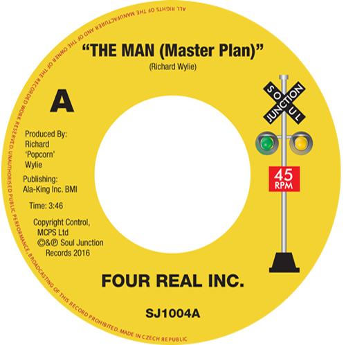 FOUR REAL INC / LARRY WRIGHT / MAN / IT'S OKAY WITH ME (7")