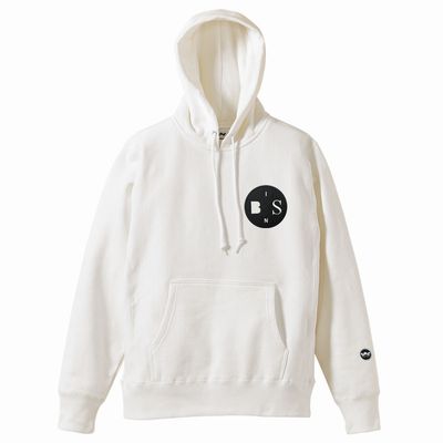 BEATS IN SPACE / BEATS IN SPACE SWEAT PARKA  (WHITE/SIZE:S)