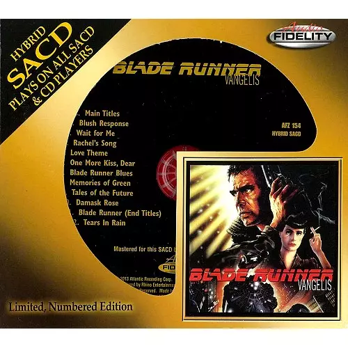 BLADE RUNNER: SACD/CD HYBRID - REMASTER/VANGELIS/ヴァンゲリス