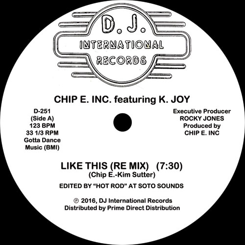 CHIP E. / チップE / LIKE THIS
