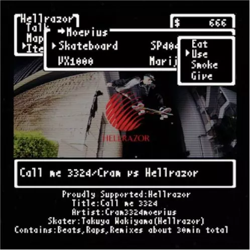 CRAM / Call me 3324"CASSETTE TAPE"