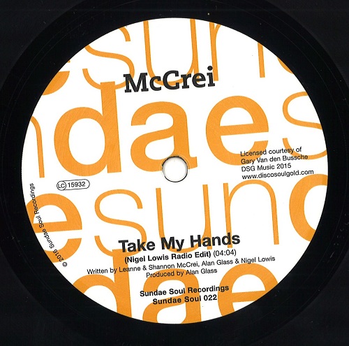 MCCREI / TAKE MY HANDS (7")