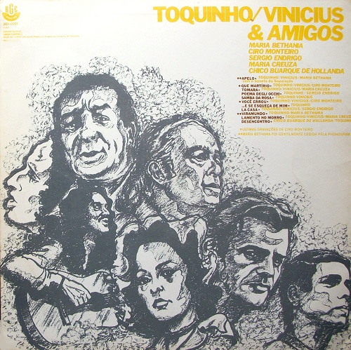 VINICIUS DE MORAES & TOQUINHO / ヴィニシウス・ヂ・モラエス&