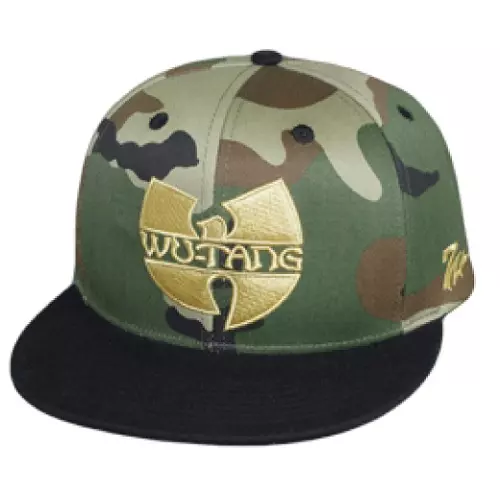 7UNIONxWU-TANG / WU-TANG SNAP BACK CAP (Wood land/Black)