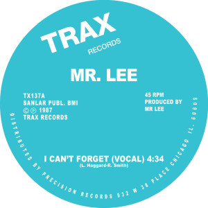 MR. LEE / ミスター・リー / I CAN'T FORGET(RE-ISSUE)