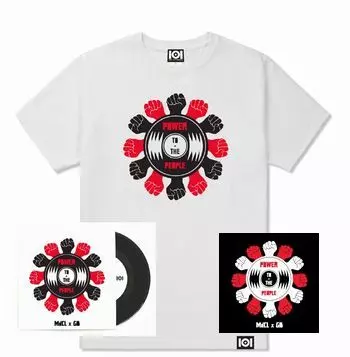 MARK DE CLIVE LOWE & GB / POWER TO THE PEOPLE (WHITE size:L)
