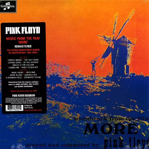 PINK FLOYD / ピンク・フロイド / MORE: 2016 VINYL - 180g LIMITED VINYL/DIGITAL REMASTER