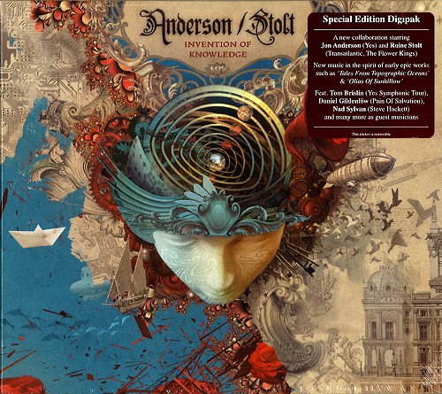 JON ANDERSON/ROINE STOLT / アンダーソン/ストルト / INVENTION OF KNOWLEDGE: SPECIAL EDITION DIGIPACK