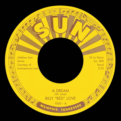 BILLY RED LOVE / ビリー・レッド・ラヴ / DREAM / HEY NOW (7")