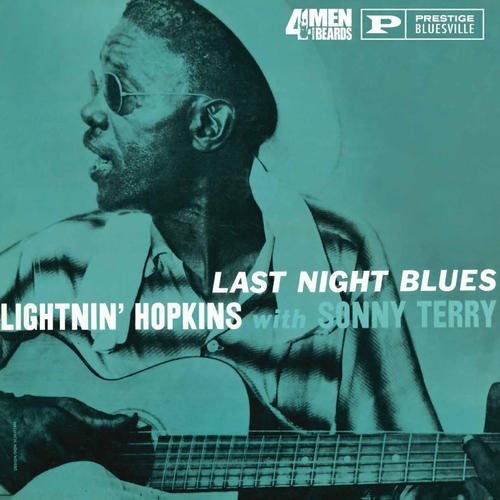LIGHTNIN' HOPKINS / ライトニン・ホプキンス / LAST NIGHT BLUES (LP)