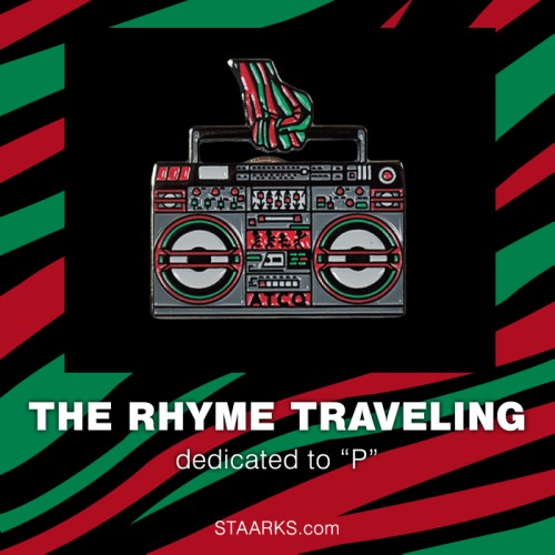 STAARKS / “THE RHYME TRAVELING” 「DEDICATED TO "P"」 PINS