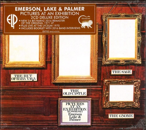 EMERSON, LAKE & PALMER / エマーソン・レイク&パーマー / PICTURES AT AN EXHIBITION: 2CD DELUXE EDITION - 2016 REMASTER