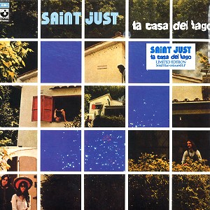 SAINT JUST / サン・ジュスト / LA CASA DEL LAGO: LIMITED EDITION SOLID BLUE COLOUERD LP - 180g LIMITED VINYL