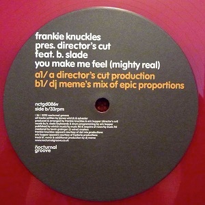 FRANKIE KNUCKLES / フランキー・ナックルズ / YOU MAKE ME FEEL (MIGHTY REAL)