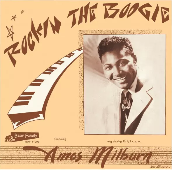 AMOS MILBURN / エイモス・ミルバーン / ROCKIN THE BOOGIE (10")