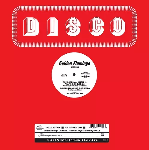 GOLDEN FLAMINGO ORCHESTRA / GUARDIAN ANGEL IS WATCHING OVER US (12")