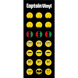 CAPTAIN VINYL Marking Sticker / CAPTAIN VINYL Marking Sticker / キャプテン・ヴァイナル マーキング ステッカー