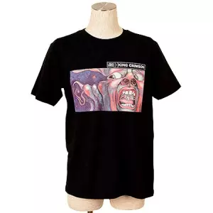IN THE COURT OF THE CRIMSON KING T-SHIRT:BLACK XL SIZE / Tシャツ