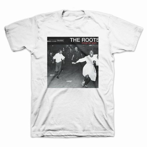 THE ROOTS (HIPHOP) / THINGS FALL APART ALBUM T-SHIRT (WHITE- S)