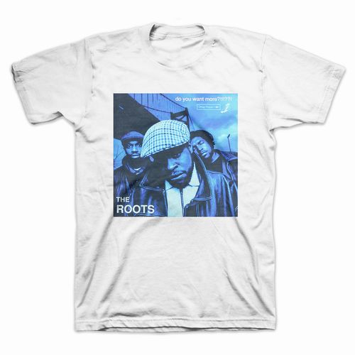 THE ROOTS (HIPHOP) / DO YOU WANT MORE?!!!??! ALBUM T-SHIRT (WHITE - S)