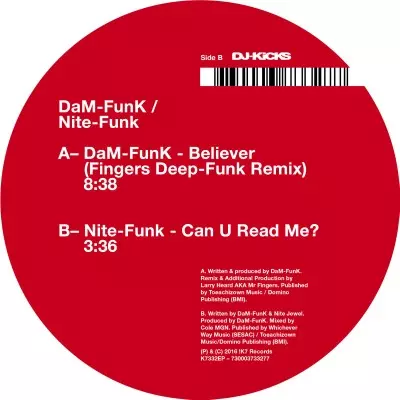 DAM-FUNK / デイム・ファンク / BELIEVER (Fingers Deep-Funk Remix) 12"
