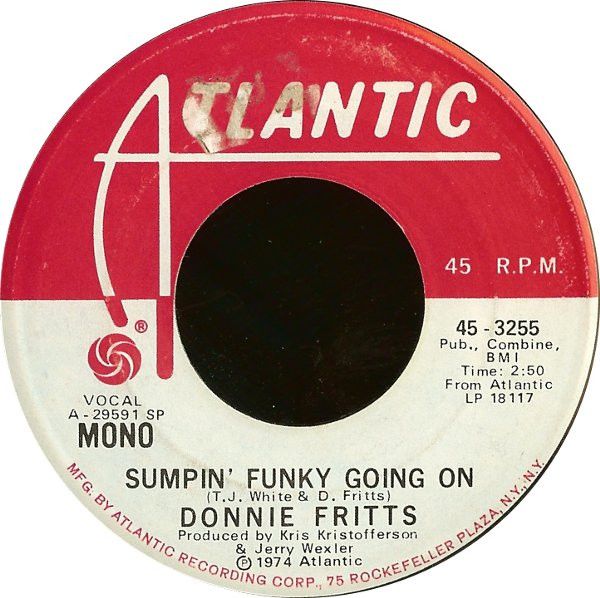 DONNIE FRITTS / ドニー・フリッツ / SUMPIN' FUNKY GOING ON