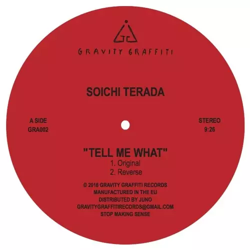 SOICHI TERADA / WHODAMANNY / TELL ME WHAT