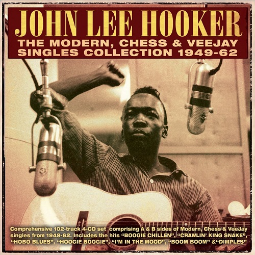 JOHN LEE HOOKER / ジョン・リー・フッカー / MODERN, CHESS & VEEJAY SINGLES COLLECTION 1949-62 (4CD-R)