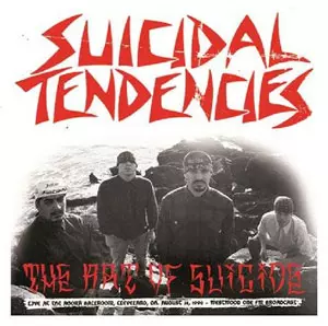 SUICIDAL TENDENCIES / スーサイダル・テンデンシーズ / ART OF SUICIDE - LIVE LIVE AT THE AGORA BALLROOM, CLEVELAND, OH AUGUST 31, 1990 - WESTWOOD ONE FM BRAODCAST (LP)