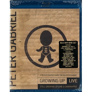 PETER GABRIEL / ピーター・ガブリエル / GROWING UP LIVE & STILL GROWING UP: LIVE & UNWRAPPED BLU-RAY+DVD