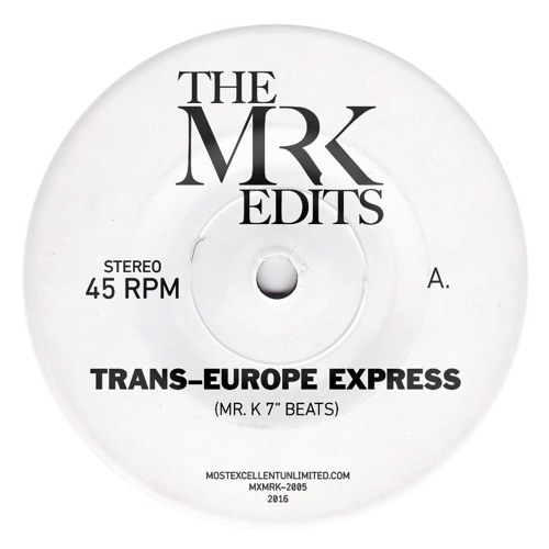 MR. K (DANNY KRIVIT) / ミスター・ケー / TRANS EUROPE EXPRESS