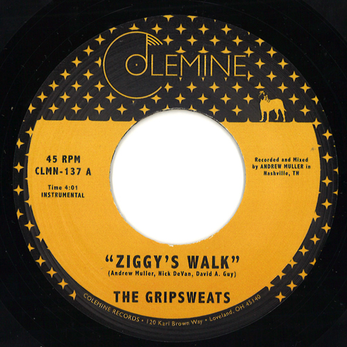 GRIPSWEATS / ZIGGY'S WALK / ALPHA DOG (7")