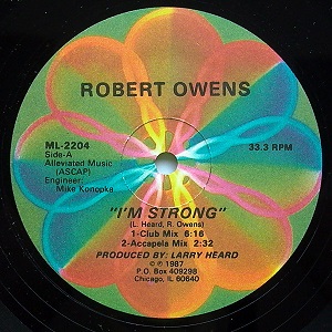ROBERT OWENS / ロバート・オーウェンス /  I'M STRONG (ORIGINAL RAINBOW LABEL)