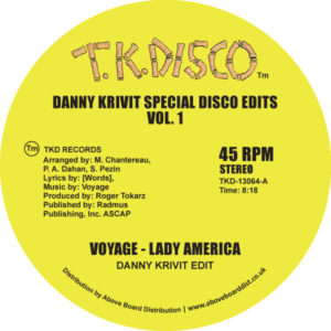 VOYAGE / ヴォヤージ / DANNY KRIVIT SPECIAL DISCO EDITS VOL.1