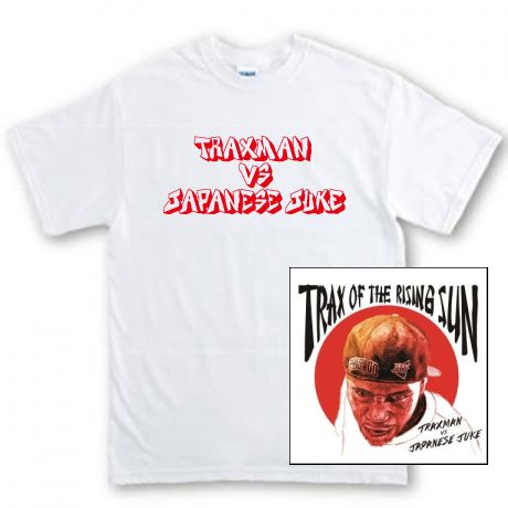 TRAXMAN VS JAPANESE JUKE / TRAX OF THE RISING SUN + Tシャツ M