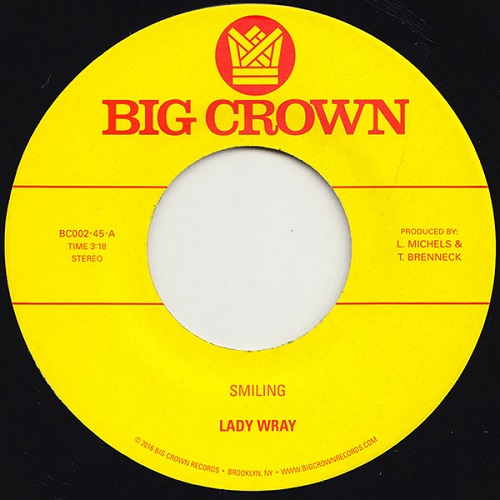 LADY WRAY / レディ・レイ / SMILING / MAKE ME OVER (7")