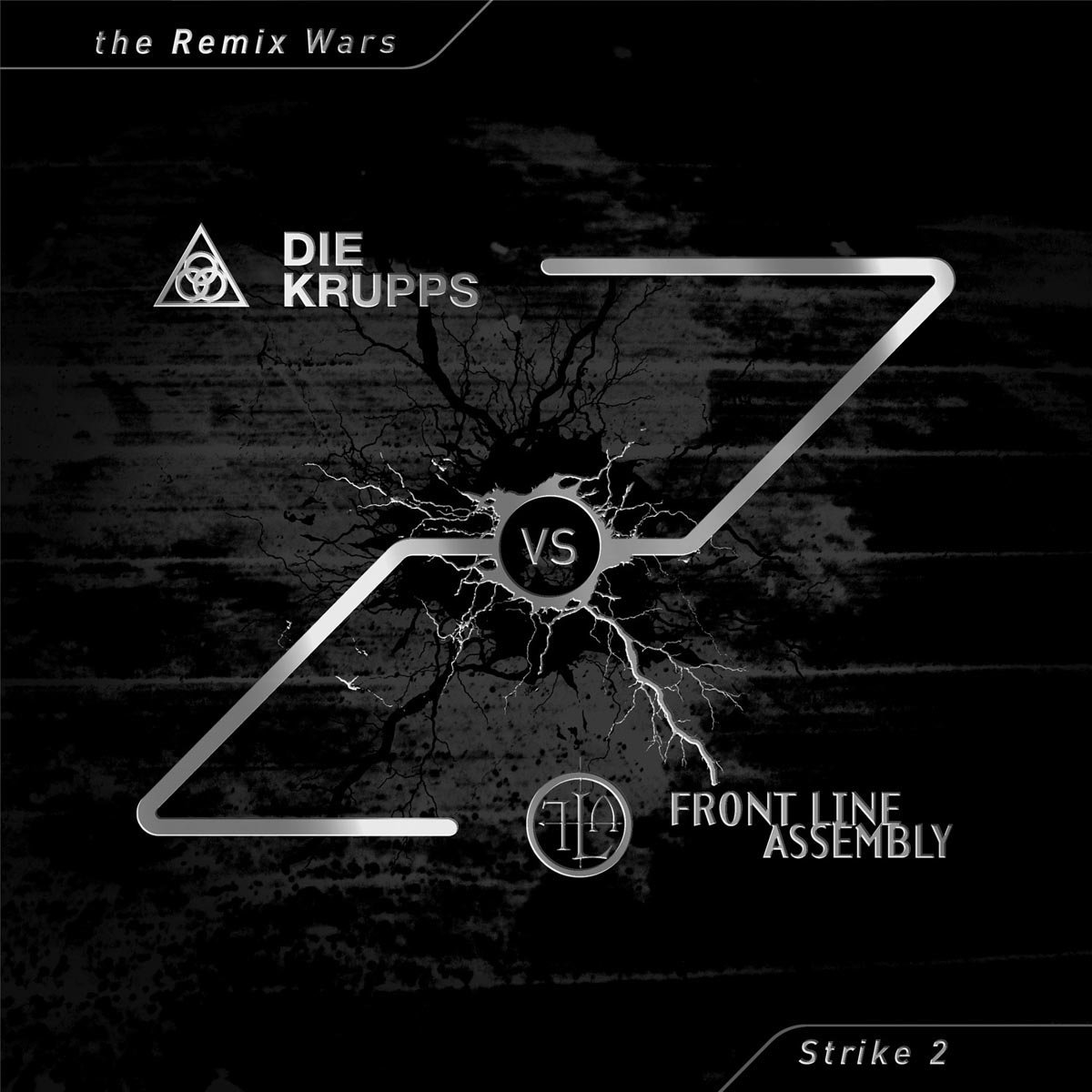 DIE KRUPPS & FRONT LINE ASSEMBLY / THE REMIX WARS: STRIKE 2 (12")