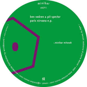 BEN VEDREN & PIT SPECTOR / PARIS NIRVANA EP