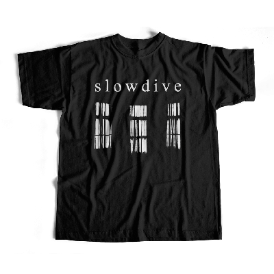 SLOWDIVE / スロウダイヴ / WINDOW TEE (BLACK)(M)